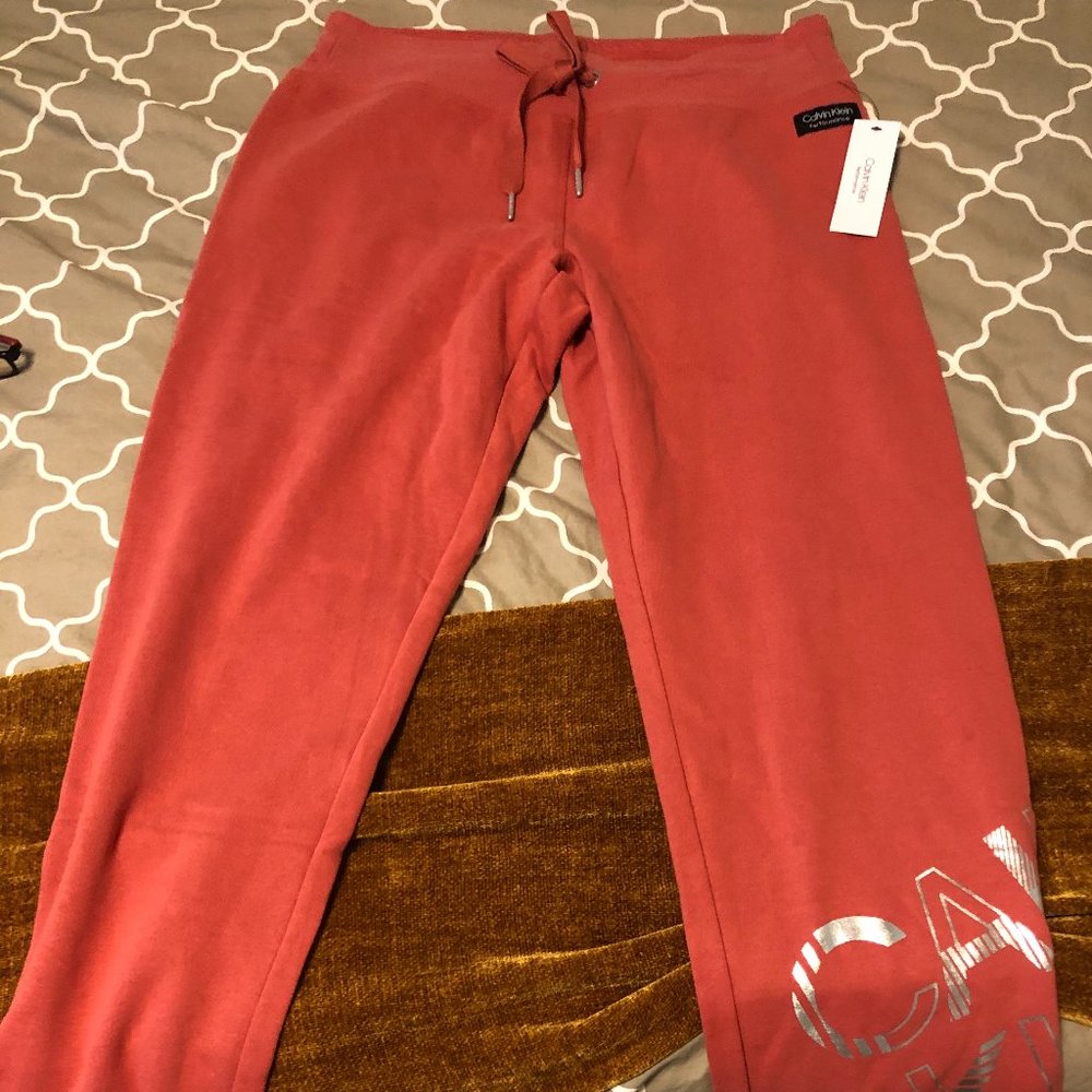 Peach CK Joggers